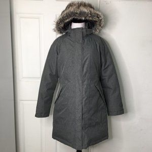 The North Face Womens Faux Fur Down Coat Jacket M